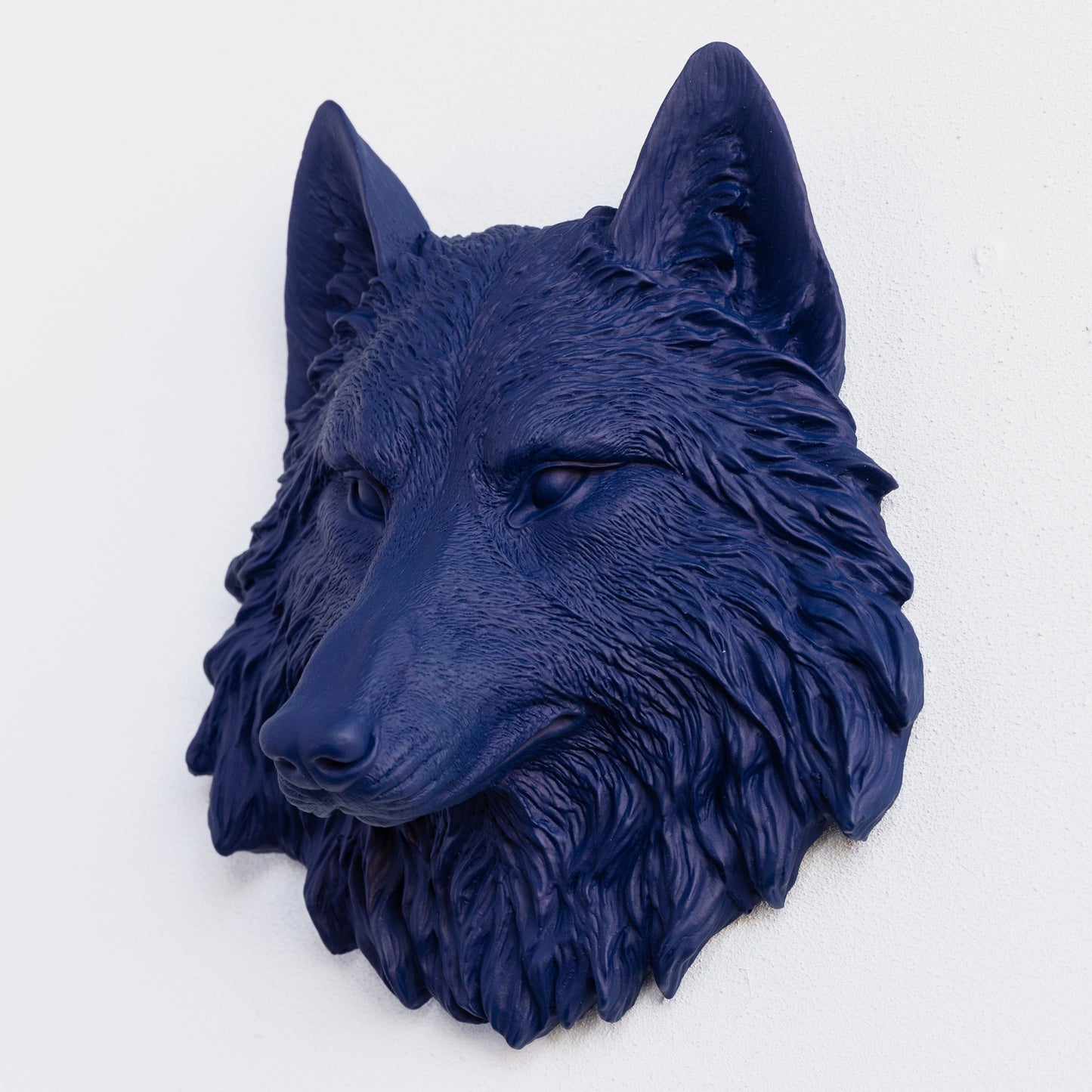 Faux Mini Wolf Head