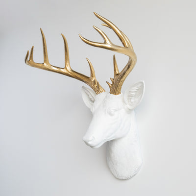 Faux Deer Sculpture