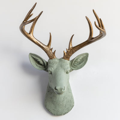 Faux Deer Sculpture