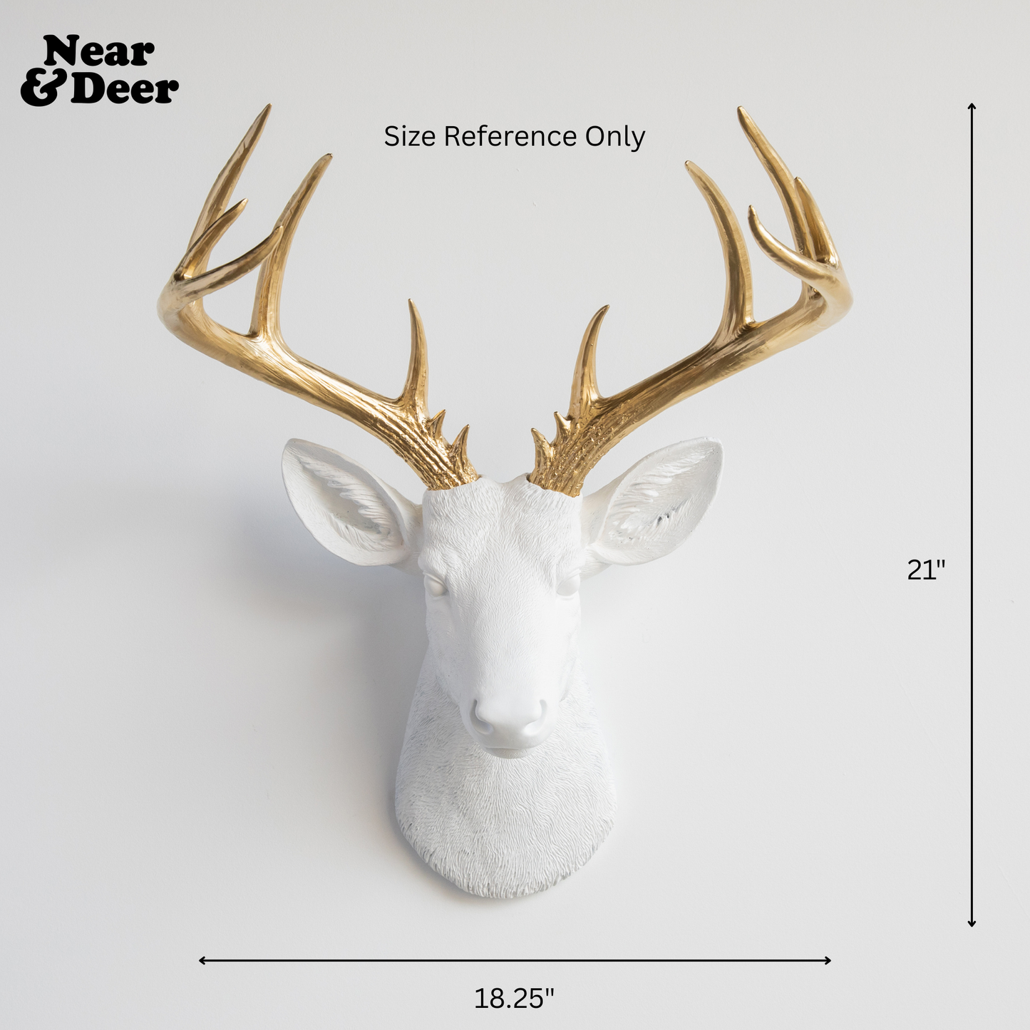 Faux Deer Sculpture