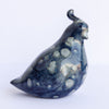Hand-Glazed Quail Figurine