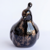 Hand-Glazed Quail Figurine