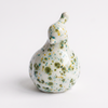Hand-Glazed Quail Figurine