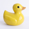 Handmade Ceramic Rubber Duck Figurine