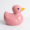 Handmade Ceramic Rubber Duck Figurine