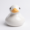 Handmade Ceramic Rubber Duck Figurine