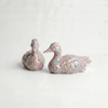 Hand-Glazed Ceramic Duck Set