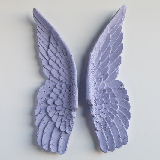 Faux XL Angel Wings // Lavender