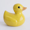 Handmade Ceramic Rubber Duck Figurine