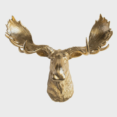 Faux Moose Sculpture