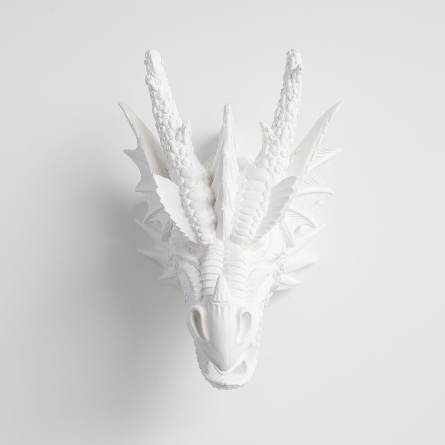 Faux Dragon Head // White