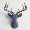Fabric-Wrapped Deer Head - Modern and Novelty Patterns