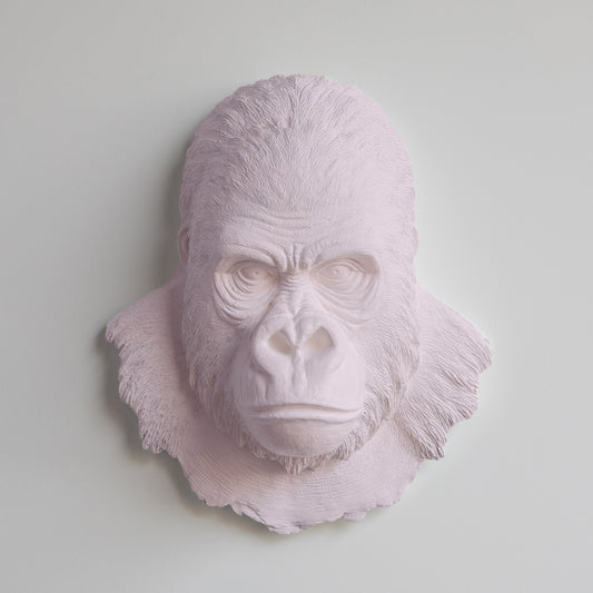 Faux Silverback Gorilla // Light Pink