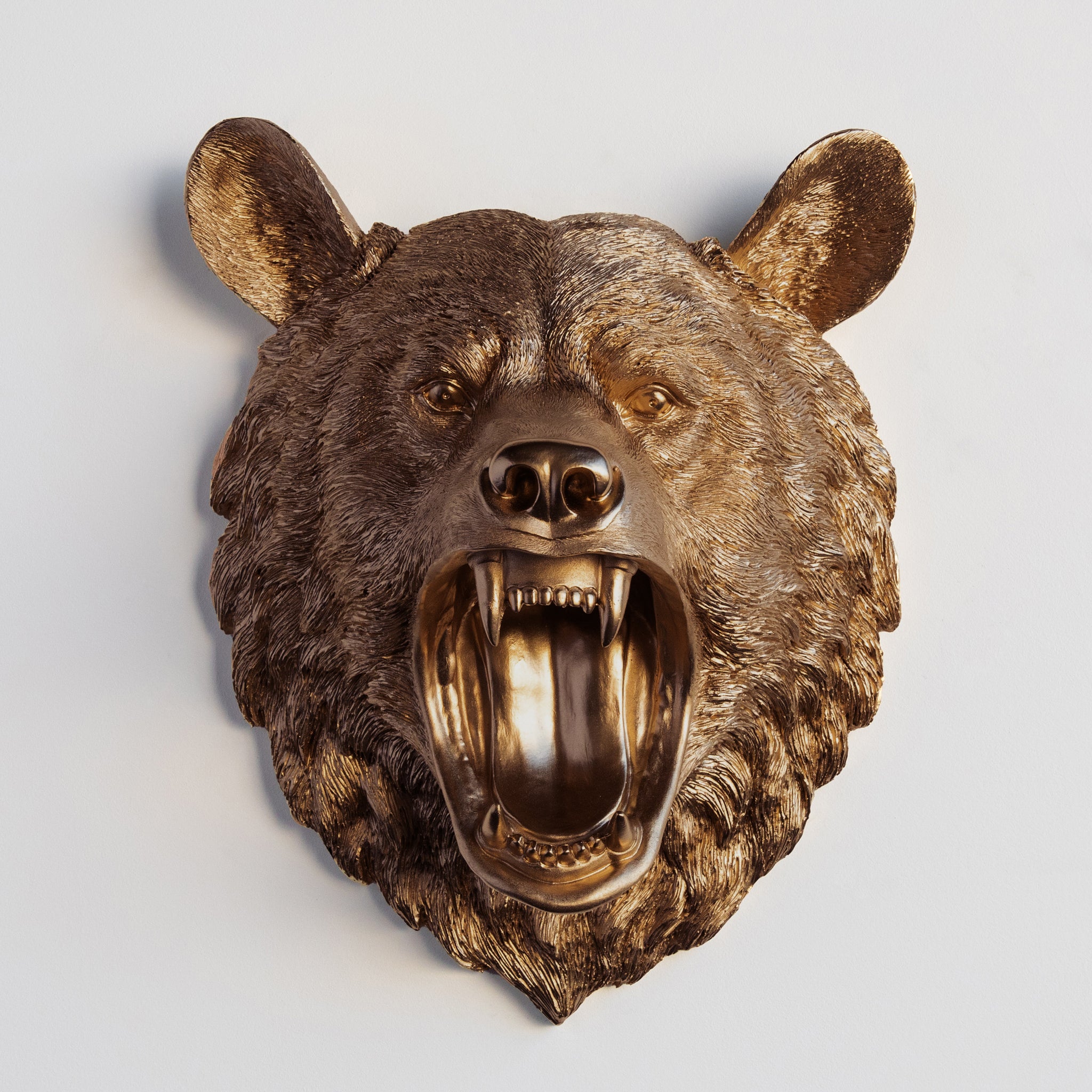 Faux Roaring Lodge Bear // Bronze