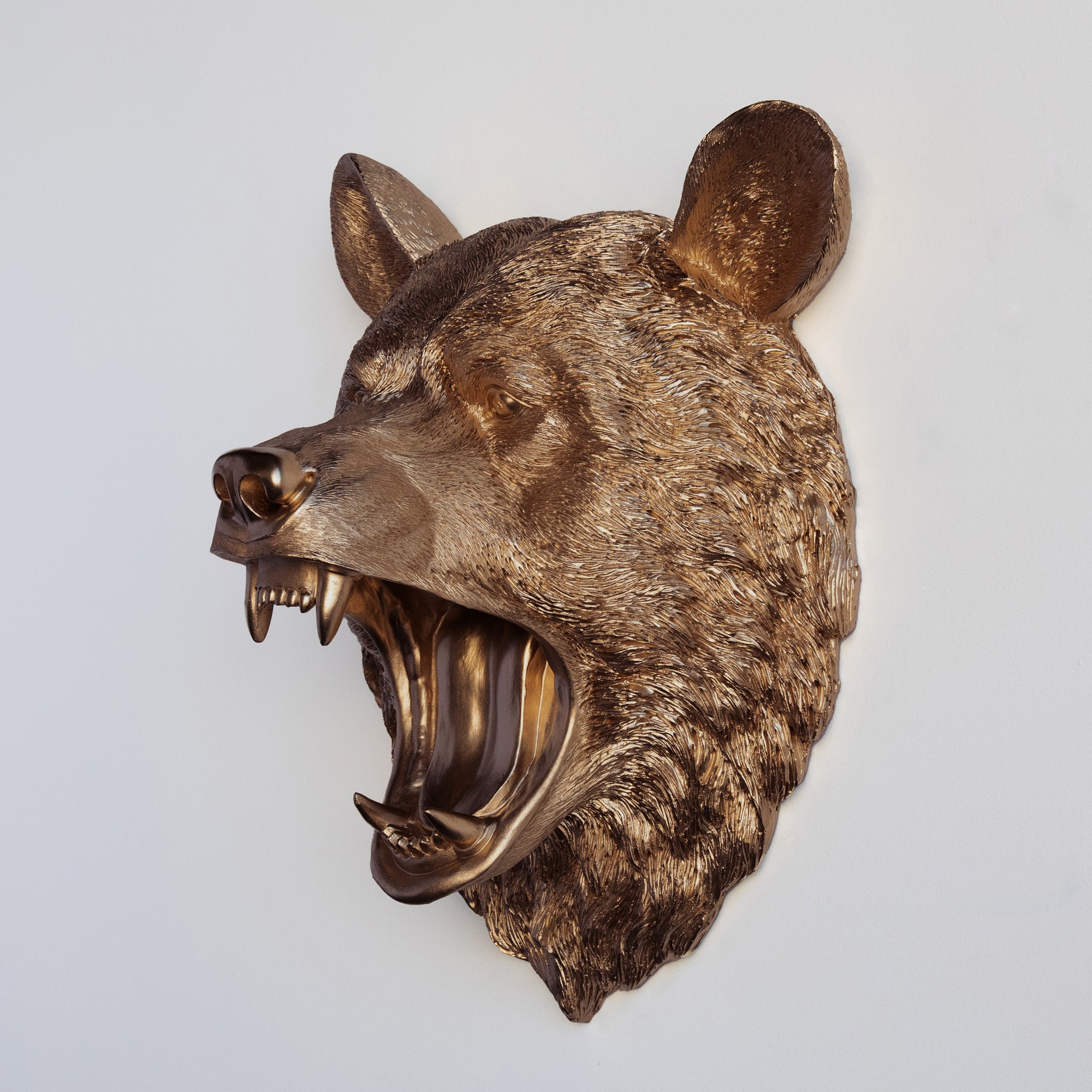 Faux Roaring Lodge Bear // Bronze