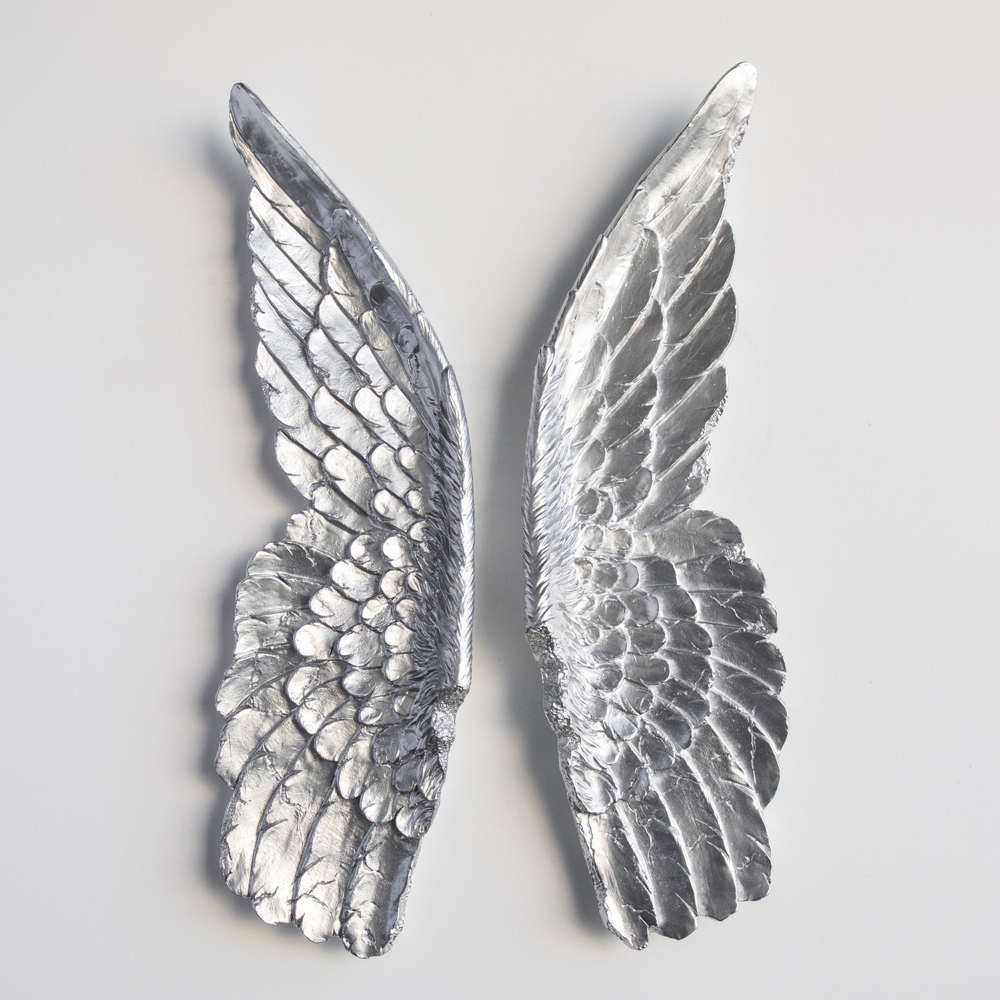 Faux XL Angel Wings // Silver