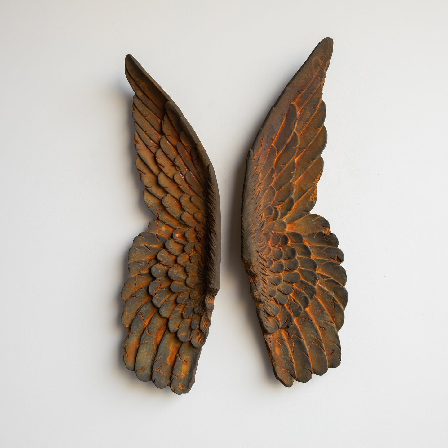 Faux XL Angel Wings // Rust