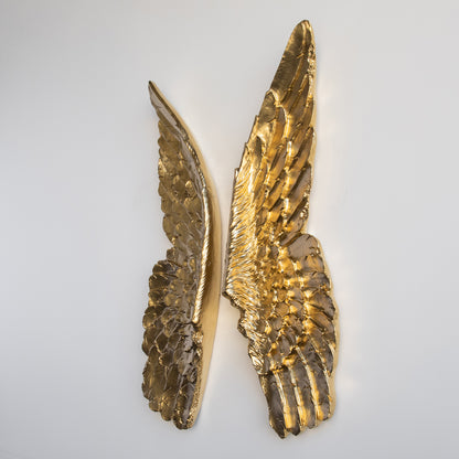 Faux XL Angel Wings // Gold