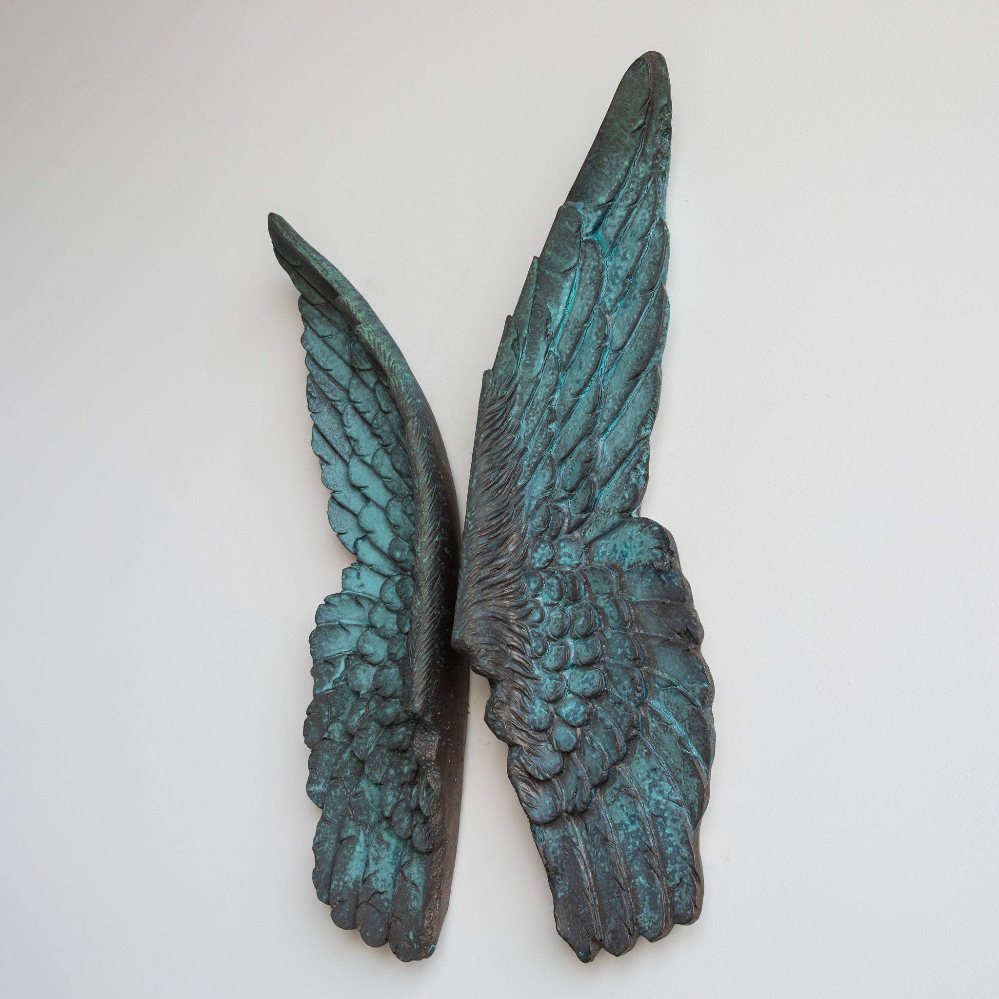 Faux XL Angel Wings // Bronze Patina