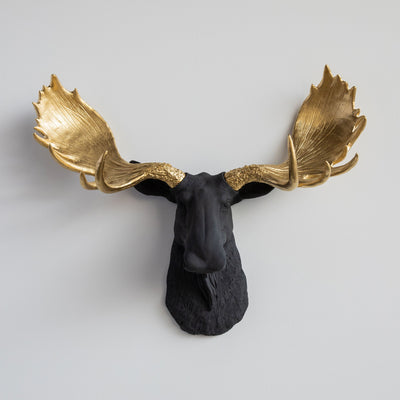 Faux Moose Sculpture