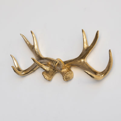 Faux Deer Antler Wall Hook