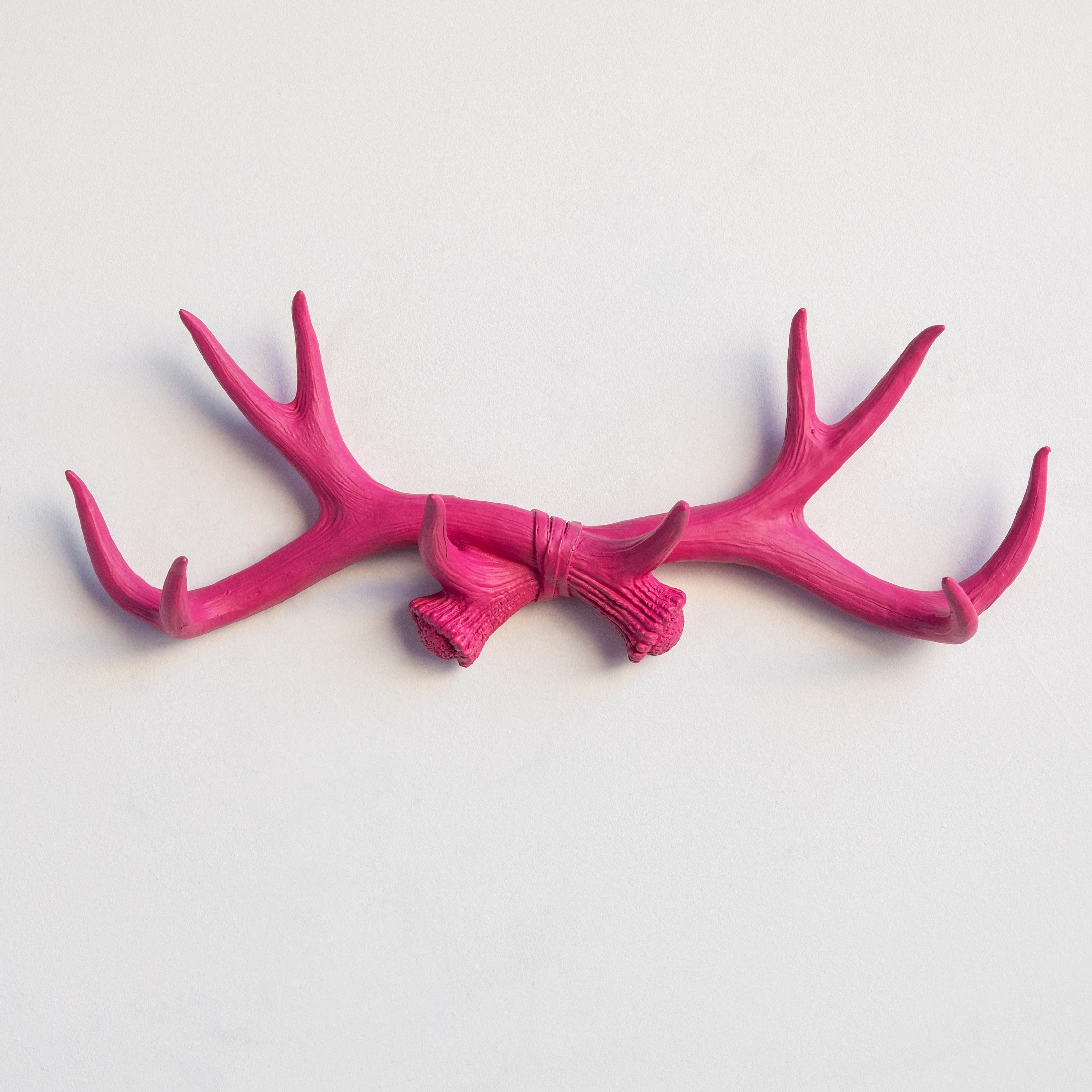 Hot Glue Gun Ornament – Pink Antlers