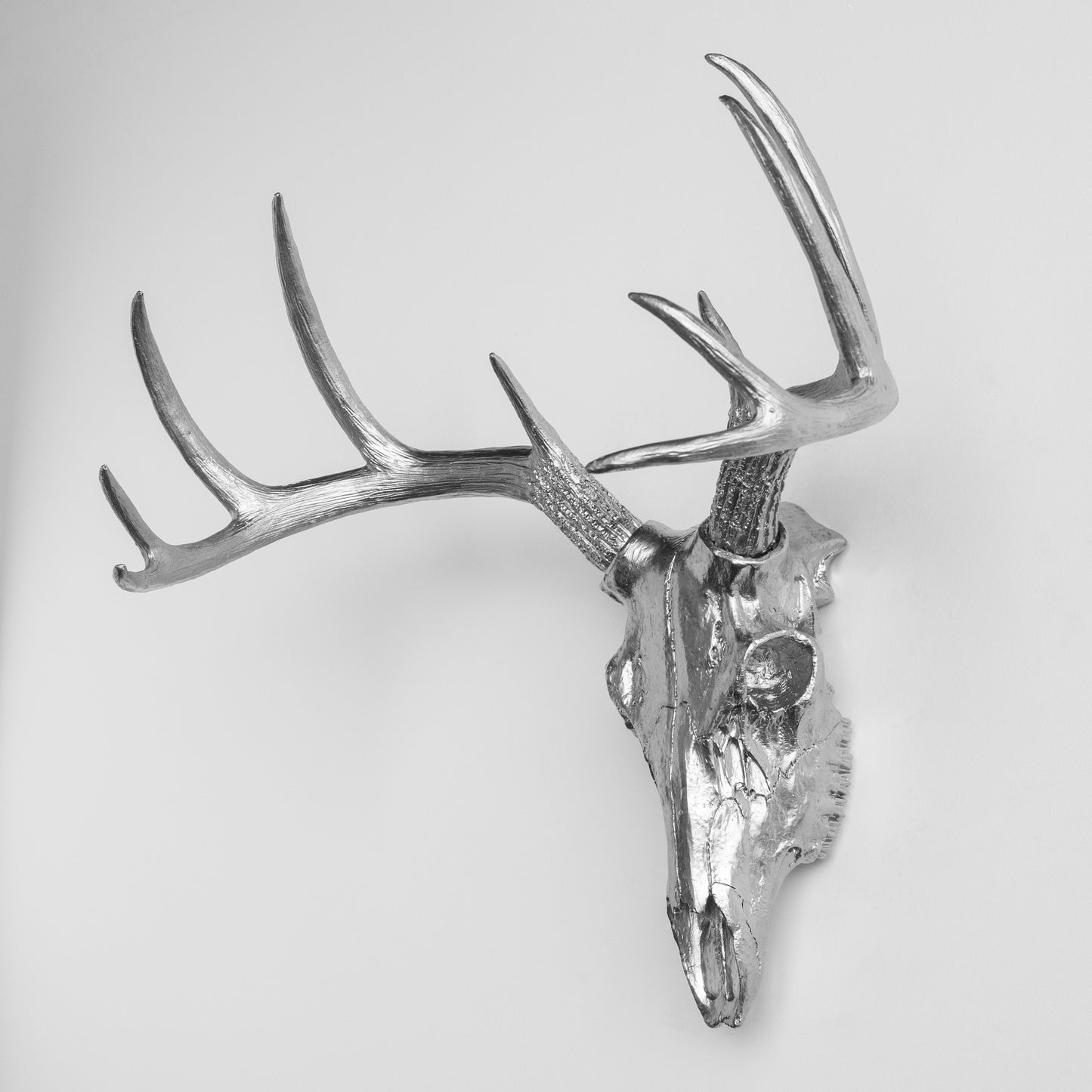 Faux Deer Skull // Silver