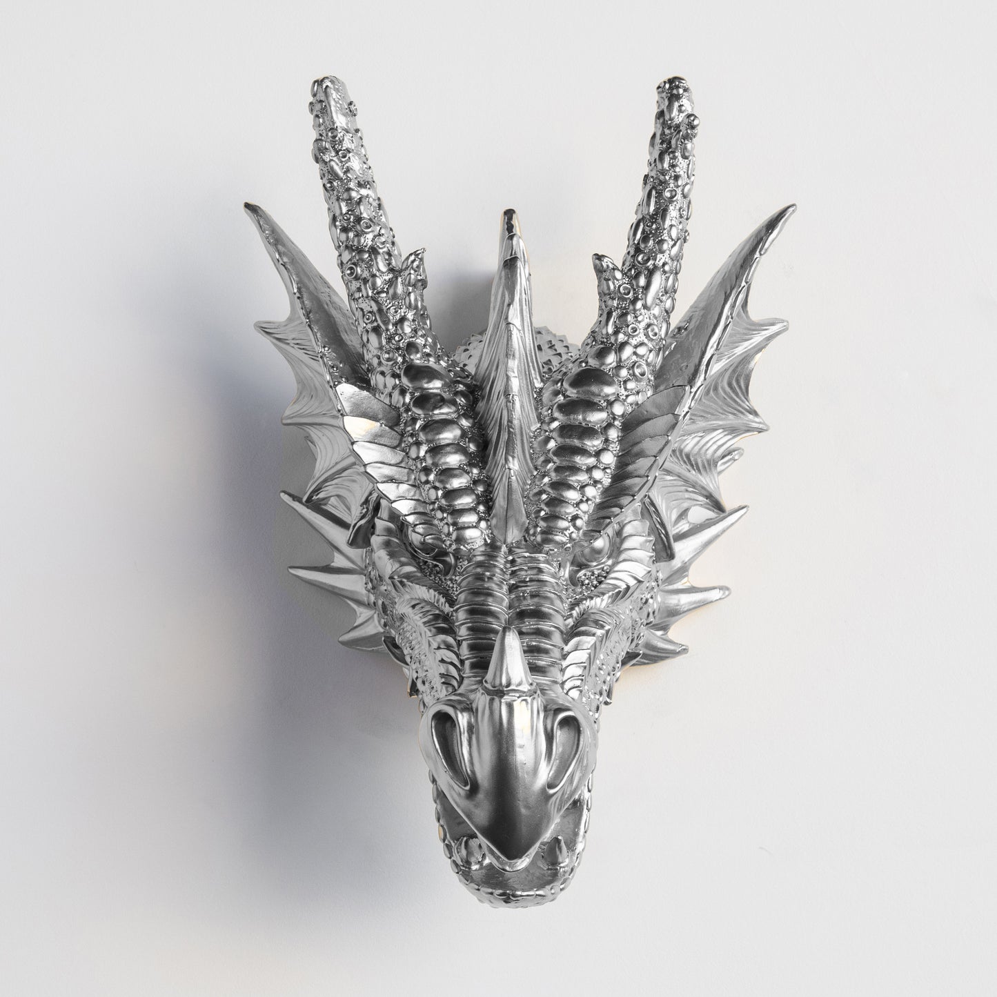 Faux Dragon Head // Chrome