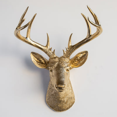 Faux Deer Sculpture