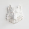 Faux Mini Wolf Head