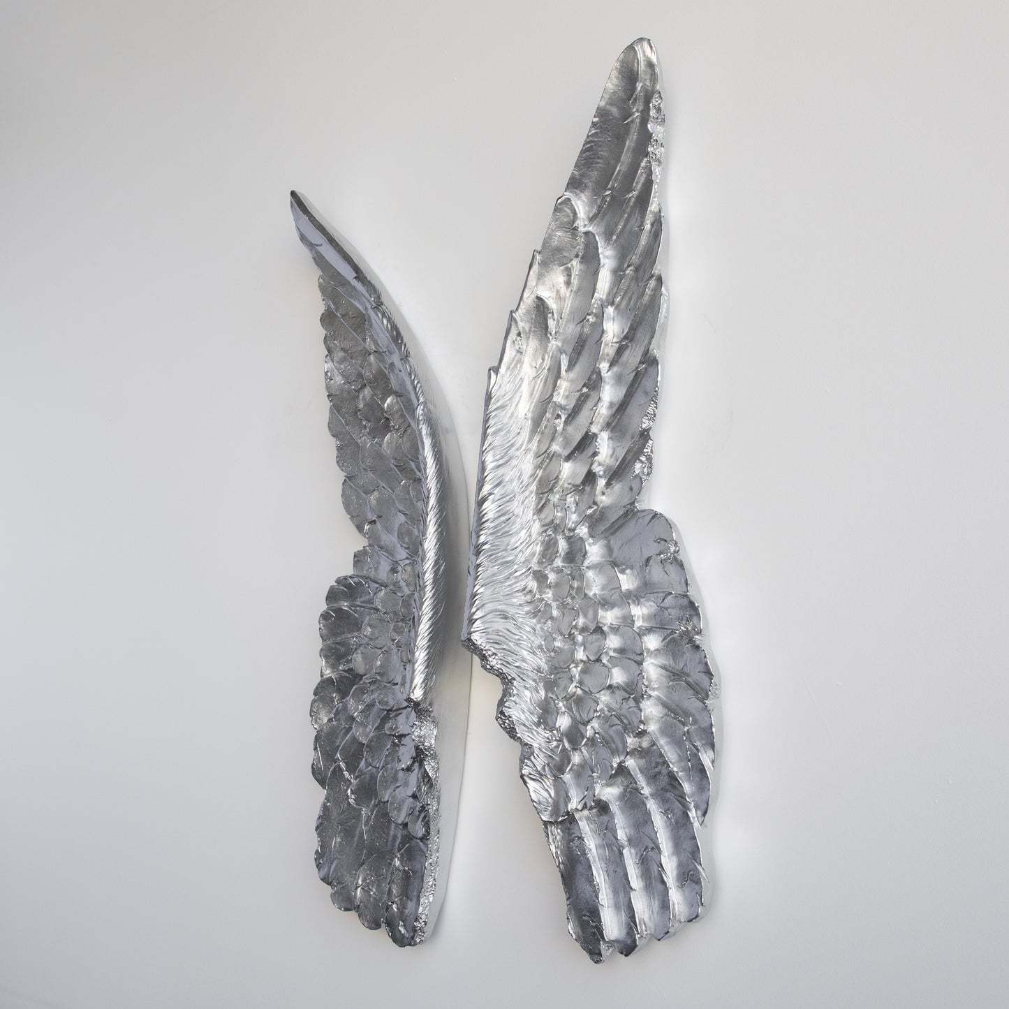Faux XL Angel Wings // Silver