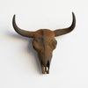 Faux Bison Skull